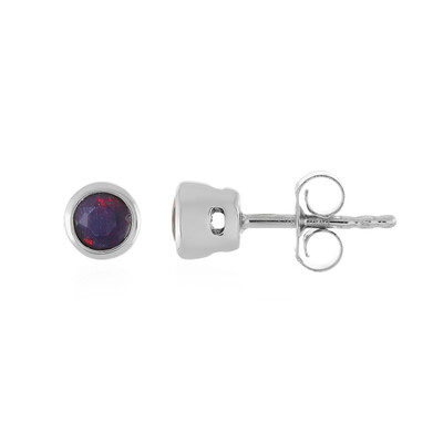 Boucles d'oreilles en argent et Opale Mezezo