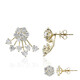 Boucles d'oreilles en or et Diamant I1 (H) (CIRARI)