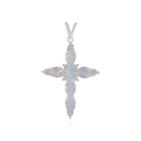 Pendentif en argent et Opale Welo