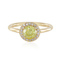 Bague en or et Sphalérite (AMAYANI)