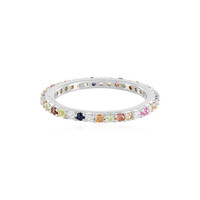 Bague en argent et Saphir