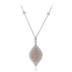 Collier en or et Diamant rose I1 (CIRARI)