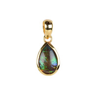 Pendentif en argent et Ammolite