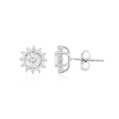 Boucles d'oreilles en argent et Zircon