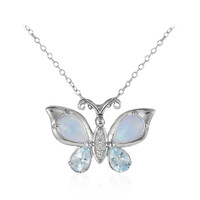 Collier en argent et Opale Welo