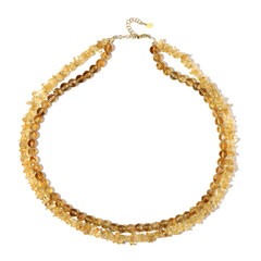 Collier en argent et Citrine