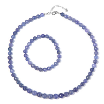 Parure en argent et Tanzanite