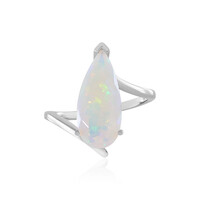Bague en argent et Opale Welo AAA (de Melo)