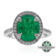 Bague en or et Emeraude de Colombie (Estée Collection)