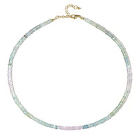 Collier en argent et Béryl fantaisie