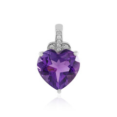 Pendentif en argent et Améthyste de Sibérie
