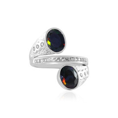 Bague en argent et Opale Mezezo (de Melo)