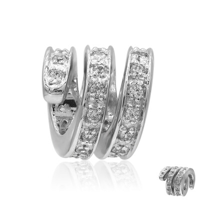 Pendentif en argent et Zircon (MONOSONO COLLECTION)
