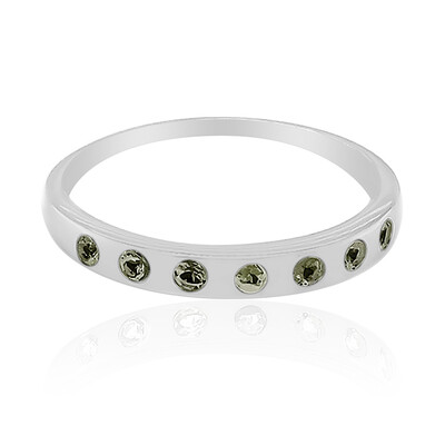 Bague en argent et Tanzanite non chauffée