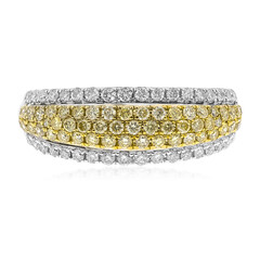 Bague en or et Diamant SI2 jaune (CIRARI)