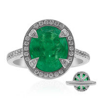 Bague en or et Emeraude de Colombie (Estée Collection)