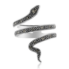 Bague en argent et Marcassite