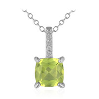 Collier en argent et Péridot