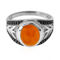 Bague en argent et Cornaline