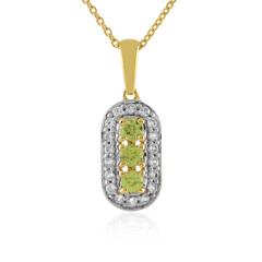 Collier en argent et Sphène