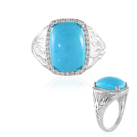 Bague en argent et Turquoise (de Melo)