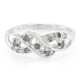 Bague en argent et Diamant fantaisie