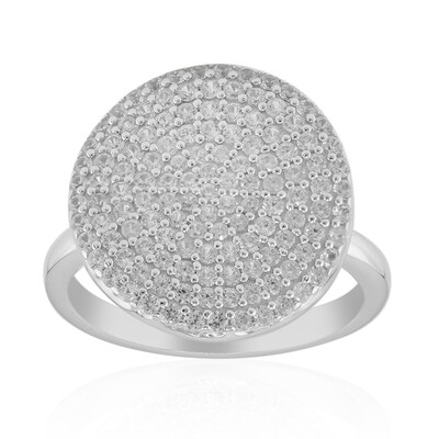 Bague en argent et Zircon