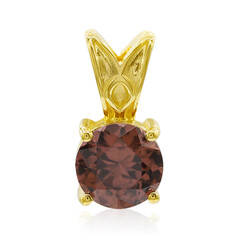 Pendentif en or et Zircon rose