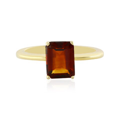Bague en argent et Citrine Madère