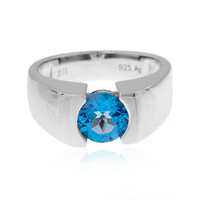 Bague en argent et Topaze de Marambaia