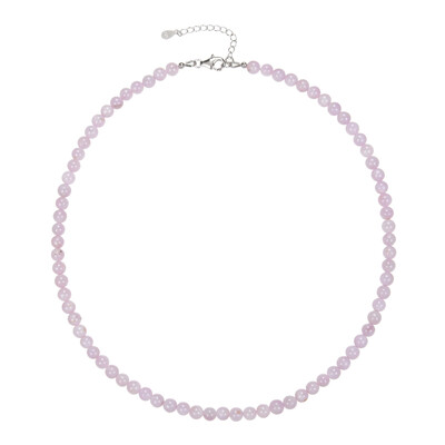 Collier en argent et Kunzite