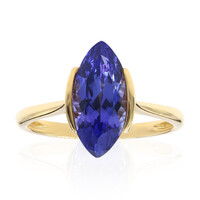 Bague en or et Tanzanite AAA (CIRARI)