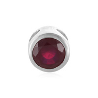Pendentif en argent et Rubis de Madagascar