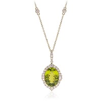 Collier en or et Péridot de Dashihe (CIRARI)