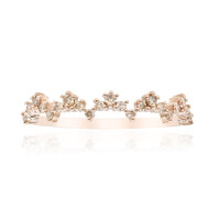 Bague en or et Diamant rose de France SI1 d'Argyle 