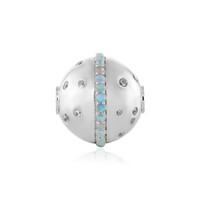 Pendentif en argent et Opale Welo