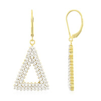 Boucles d'oreilles en argent et Zircon