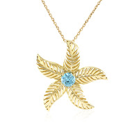 Collier en or et Zircon de Ratanakiri (Ornaments by de Melo)