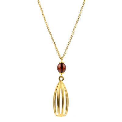 Collier en argent et Ambre baltique (dagen)