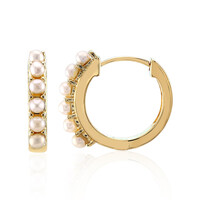 Boucles d'oreilles en argent et Perle de culture d'eau douce