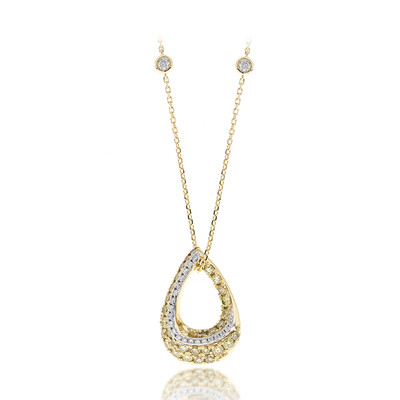 Collier en or et Diamant fancy SI1 (CIRARI)