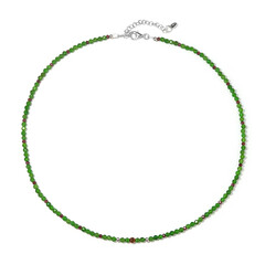 Collier en argent et Hématite mystique