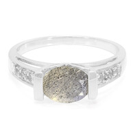 Bague en argent et Labradorite
