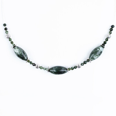 Collier et Séraphinite