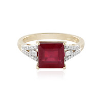 Bague en or et Rubis de Madagascar (D'vyere)
