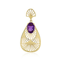 Pendentif en or et Améthyste (Ornaments by de Melo)