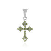 Pendentif en argent et Péridot de l'Arizona