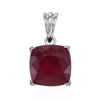 Pendentif en argent et Rubis de Madagascar