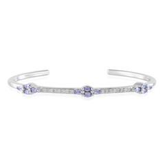 Bracelet en argent et Tanzanite