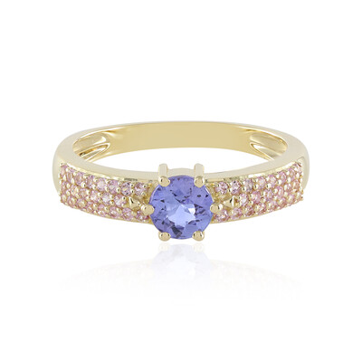 Bague en or et Tanzanite